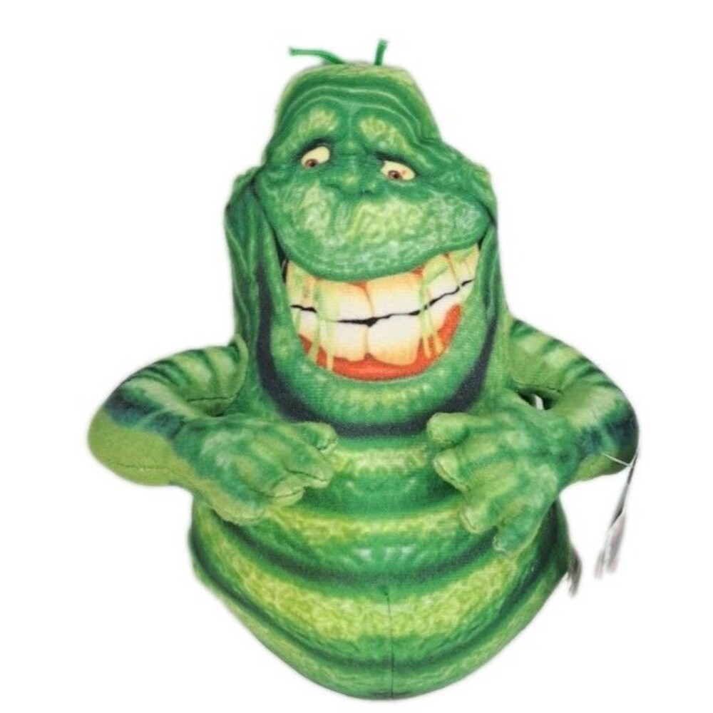 Ghostbusters Slimer Plush Pillow 10" Green Smiling Ghost Toy Factory 2022 NWT